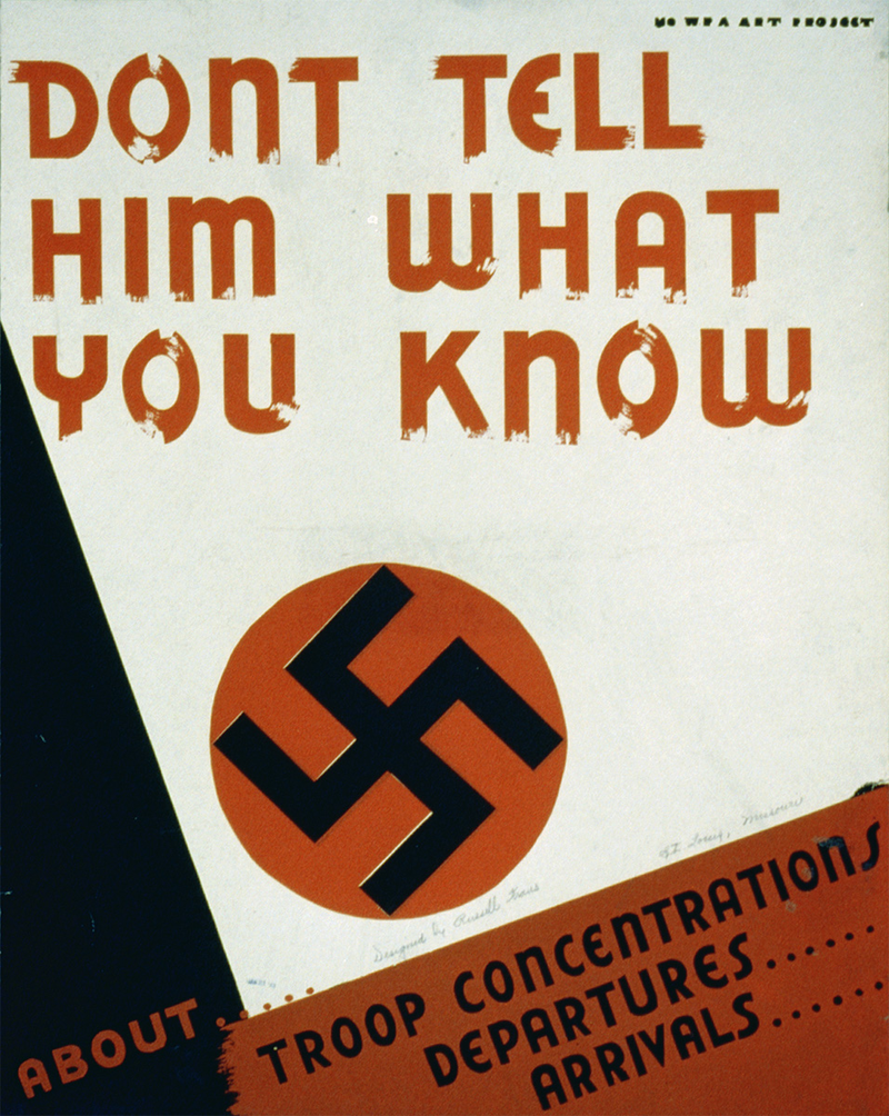 Illustration for article titled The Best Operations Security Propaganda Posters From World War II